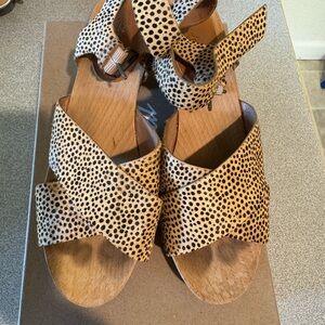 Leopard Print Sandals
